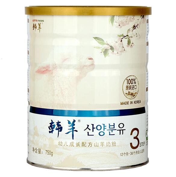 韓羊youe成長配方山羊奶粉3段