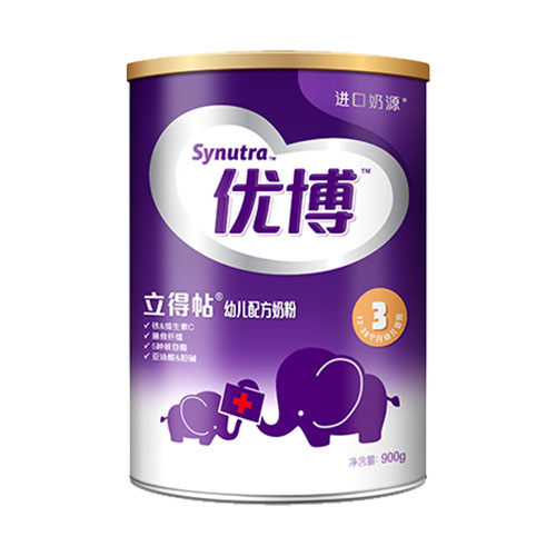 優(yōu)博立得帖幼兒配方奶粉3段