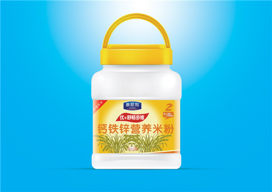 泰斯利鈣鐵鋅營養(yǎng)米粉桶裝