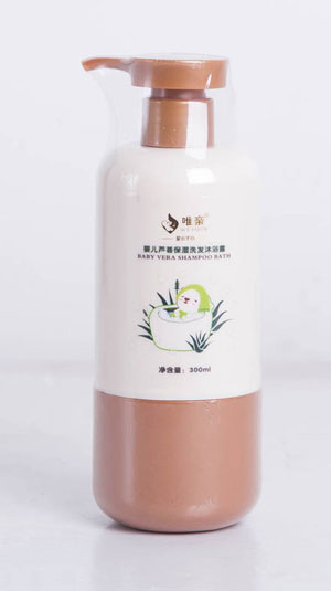 唯親yinge蘆薈保濕洗發(fā)沐浴露300ml