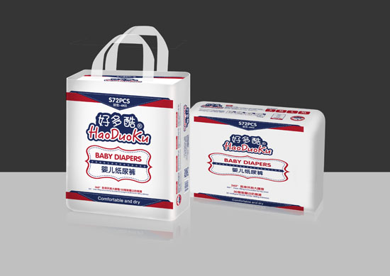 好多酷360度貼身環(huán)抱大腰圍嬰兒紙尿褲S碼72片