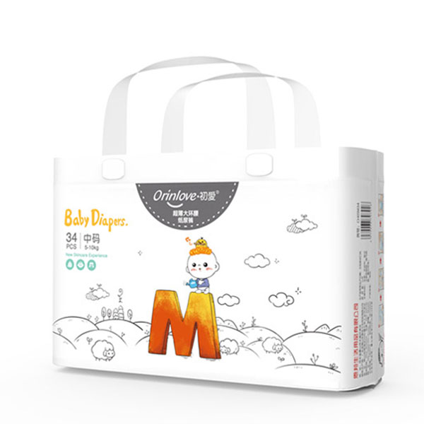 初愛(ài)超薄大環(huán)腰紙尿褲M34片