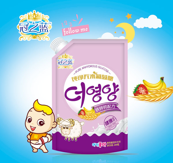 冠之藍葡萄糖(鐵鋅鈣配方)