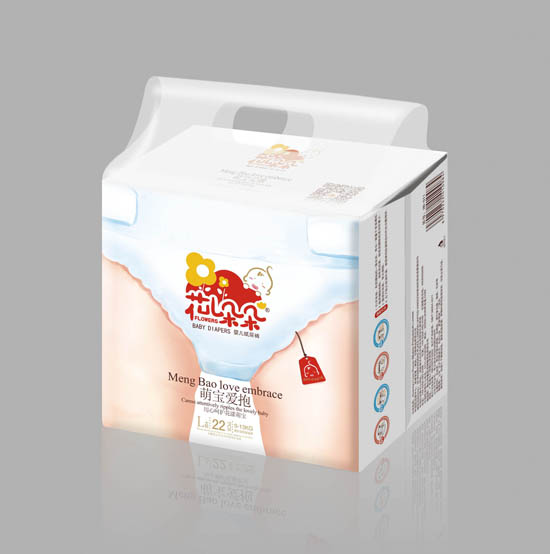 花兒朵朵萌寶愛抱嬰兒紙尿褲L碼22片