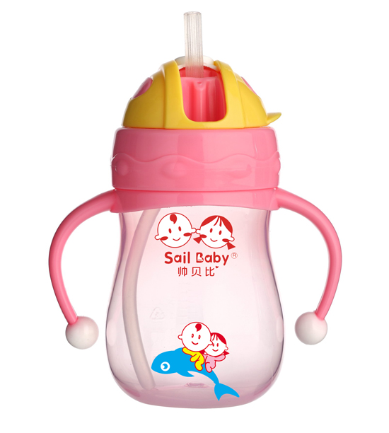 帥貝比紅色水壺