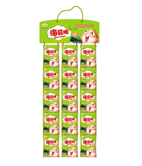 金盾愛(ài)嬰核桃仁夾心海苔脆