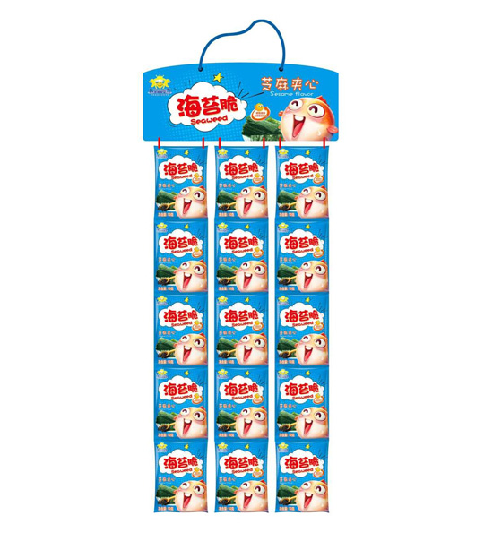 金盾愛嬰芝麻夾心海苔脆