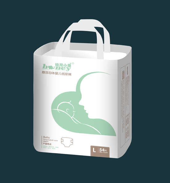 哈尼小象懸浮芯體yinge紙尿褲L碼54片