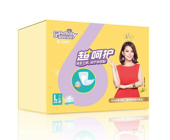 超級(jí)寶貝超呵護(hù)yinge紙尿片L碼26片