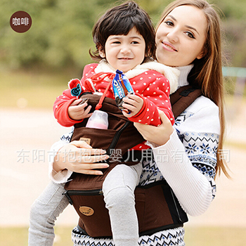 背背親雙肩腰凳咖啡