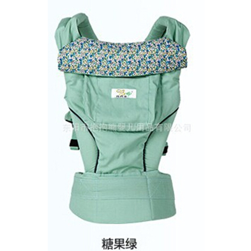 背背親鑲鉆雙肩嬰兒腰凳糖果綠