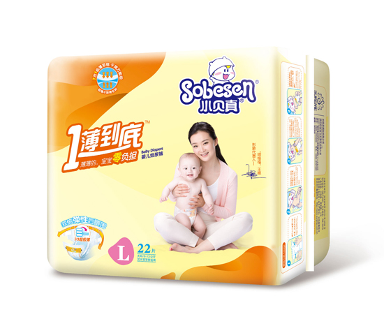 小貝真一薄到底yinge紙尿褲L碼22片