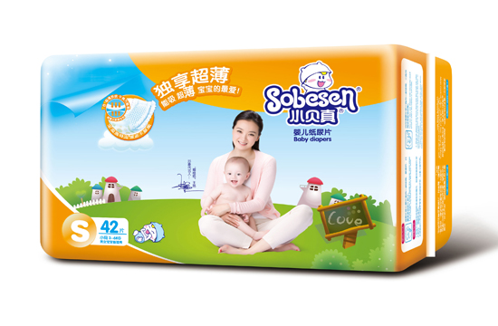 小貝真獨(dú)享超薄yinge紙尿片S碼42片