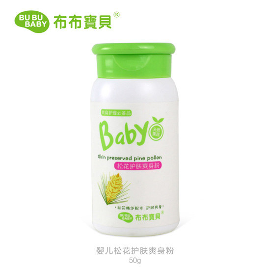 布布寶貝yinge松花護(hù)膚爽身粉50G