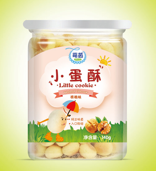 萌茵核桃味小蛋酥