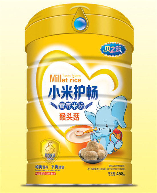 貝之籃猴頭菇-小米護(hù)暢營(yíng)養(yǎng)米粉