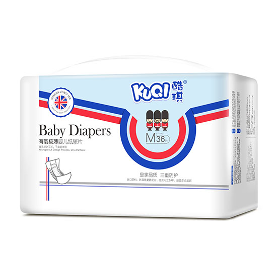 酷琪有氧極薄yinge紙尿片M36