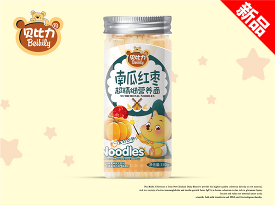 貝比力超精細(xì)營養(yǎng)面南瓜紅棗配方