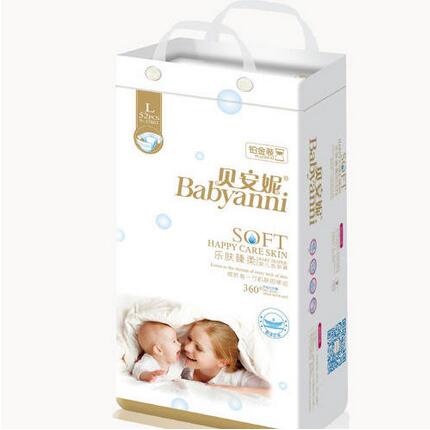 貝安妮樂膚臻鉑金裝紙尿褲L