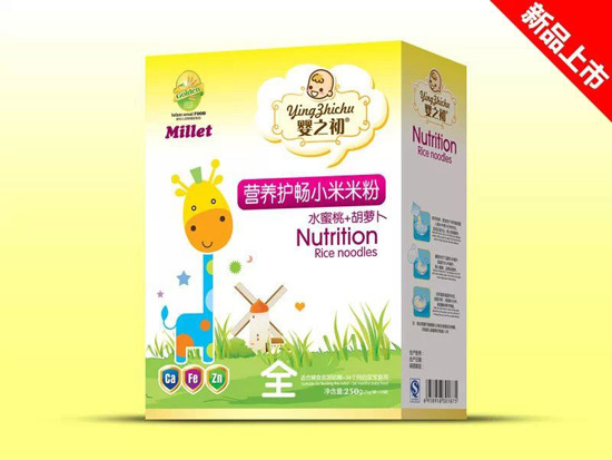 嬰之初水蜜桃+胡蘿卜護暢營養(yǎng)米粉