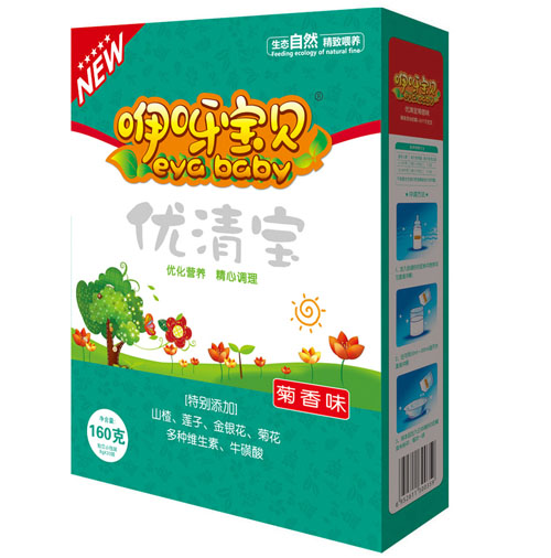 咿呀寶貝咿呀寶貝優(yōu)清寶菊香味盒裝