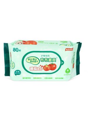 布布寶貝嬰兒高級版護臀(無蓋)柔濕巾80抽1包