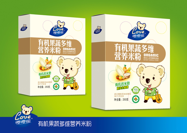 嚶嚶噯有機果蔬多維營養(yǎng)米粉