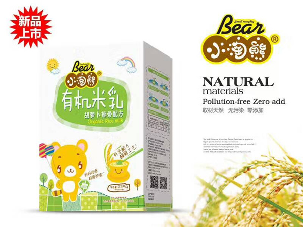 小淘熊有機米乳胡蘿卜排骨配方盒裝
