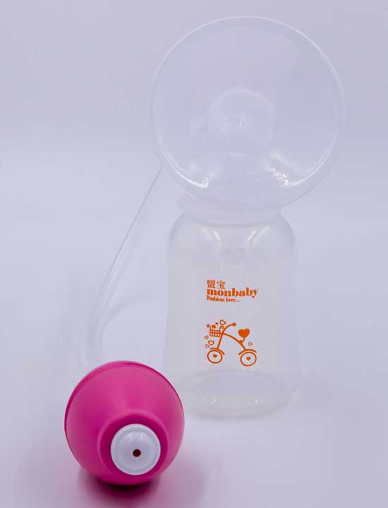 盟寶按摩吸奶器紅色