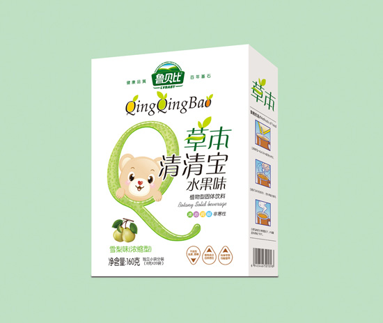 魯貝比雪梨味草本清清寶盒裝