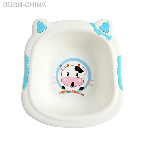 青蛙嘟迪可愛奶牛臉盆藍(lán)色(小號(hào))