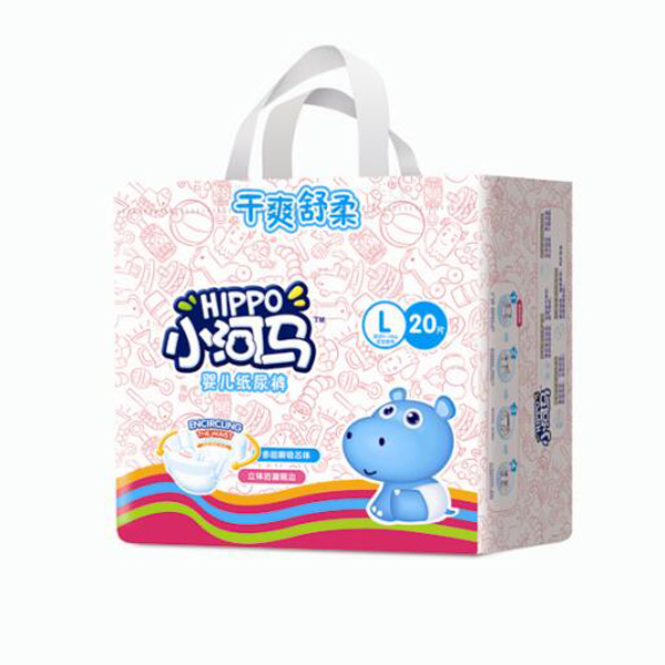 小河馬紙尿褲小包L20