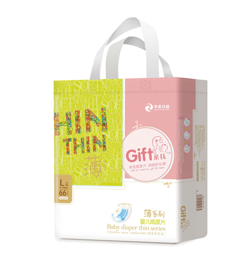 親撫薄系列嬰兒紙尿片L碼66片