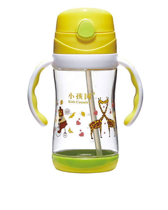 小孩國tritan雙色兩用水壺黃色手柄350ML.jpg 小孩國tritan雙色兩用水壺黃色手柄350ML.jpg