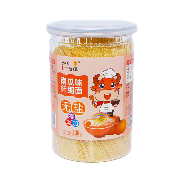 捌月拾伍無鹽南瓜味纖細面