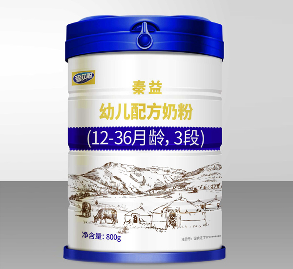 秦益幼兒配方奶粉(12-36個月)3段