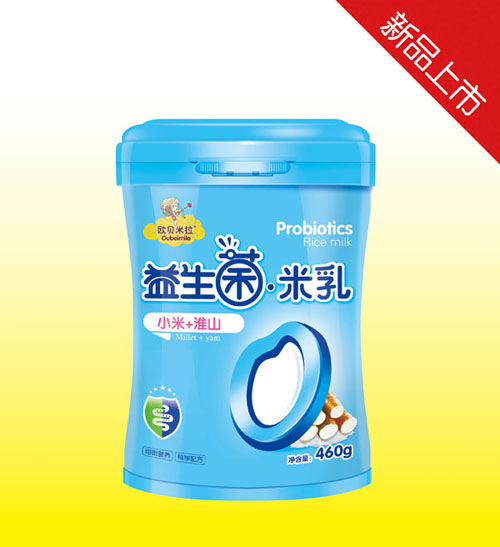 歐貝米拉小米+淮山益生菌米乳