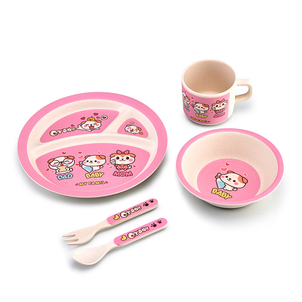 邦貝小象兒童餐盤(pán) 圓盤(pán)2