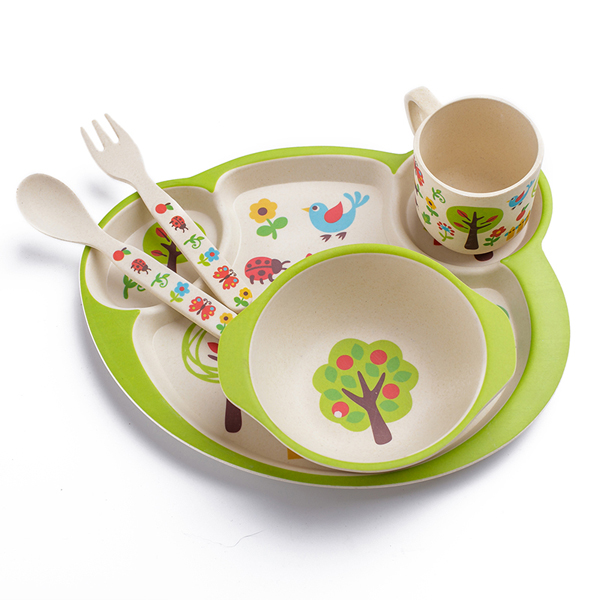 邦貝小象兒童卡通餐盤(pán)2