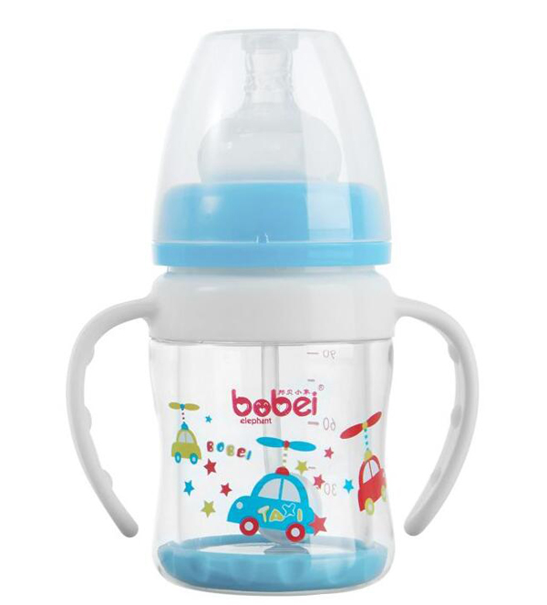 邦貝小象奶瓶藍(lán)色
