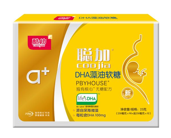 酷幼DHA藻油軟糖 100粒裝孕育型