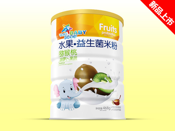 環(huán)球寶貝水果益生菌米粉-獼猴桃胡蘿卜果蔬