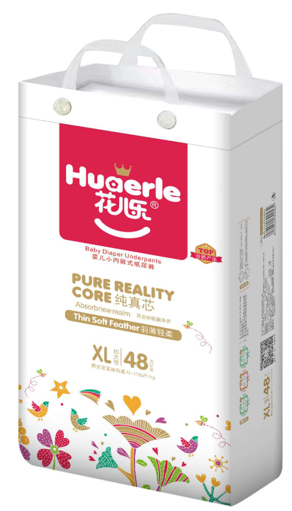 花兒樂(lè)嬰兒小內(nèi)褲式紙尿褲XL