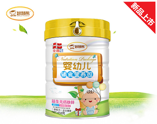 智慧熊益生元鈣鐵鋅-輔食營(yíng)養(yǎng)包