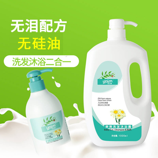優(yōu)之純嬰兒舒爽洗發(fā)沐浴露1000ml 6.jpg