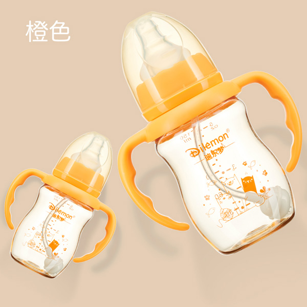迪樂夢PPSU奶瓶5A15橙色