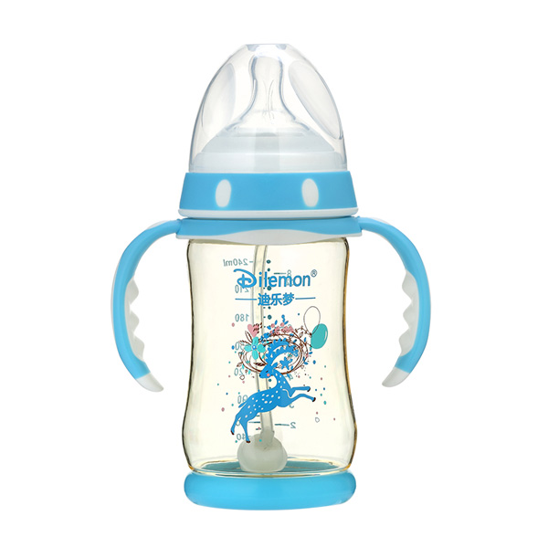 迪樂夢PPSU奶瓶240ml藍(lán)色