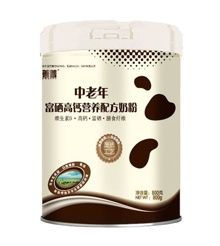 善普中老年富硒高鈣營(yíng)養(yǎng)配方奶粉