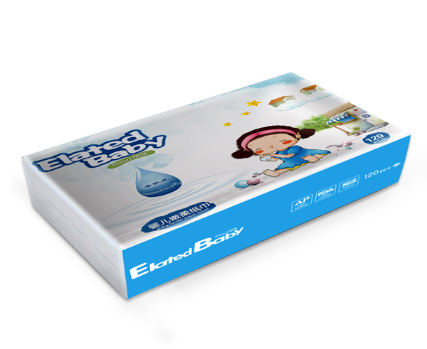 開心小朋友 嬰兒柔嫩紙巾