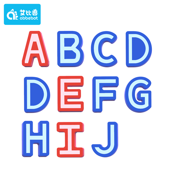 艾比獸實物字母積木1